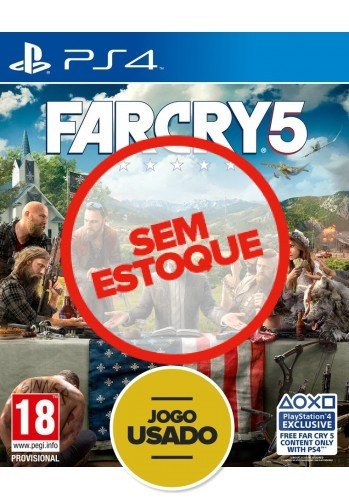 Far Cry 5 - PS4  (Usado)